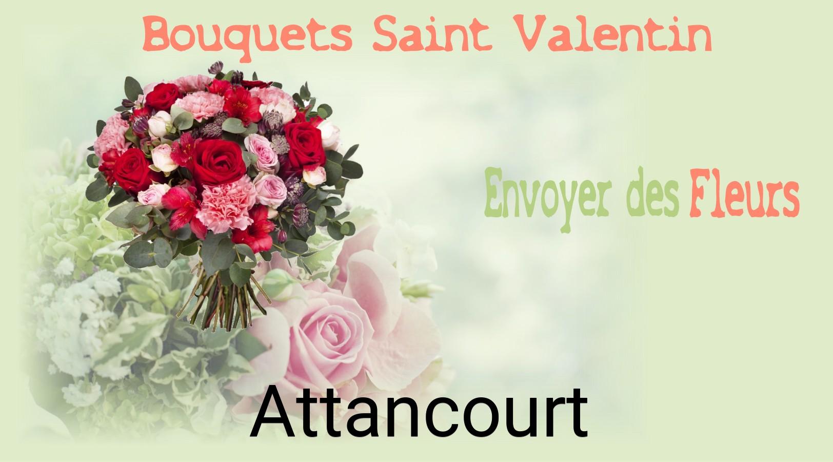 Roses de Saint-Valentin livrées à Attancourt